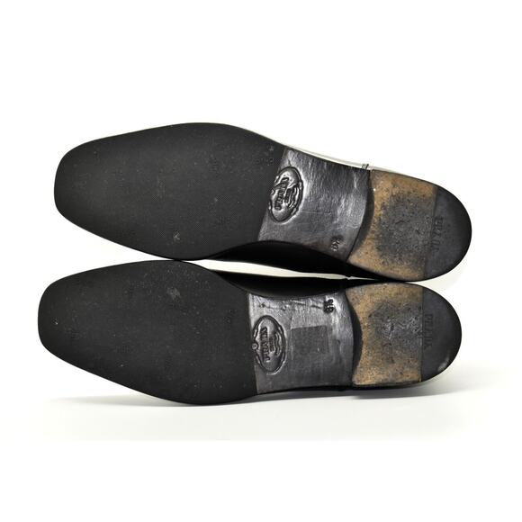 D0 Auth PRADA Black Leather Chelsea Ankle Boot Shoes Size 8.5 - Picture 9 of 10